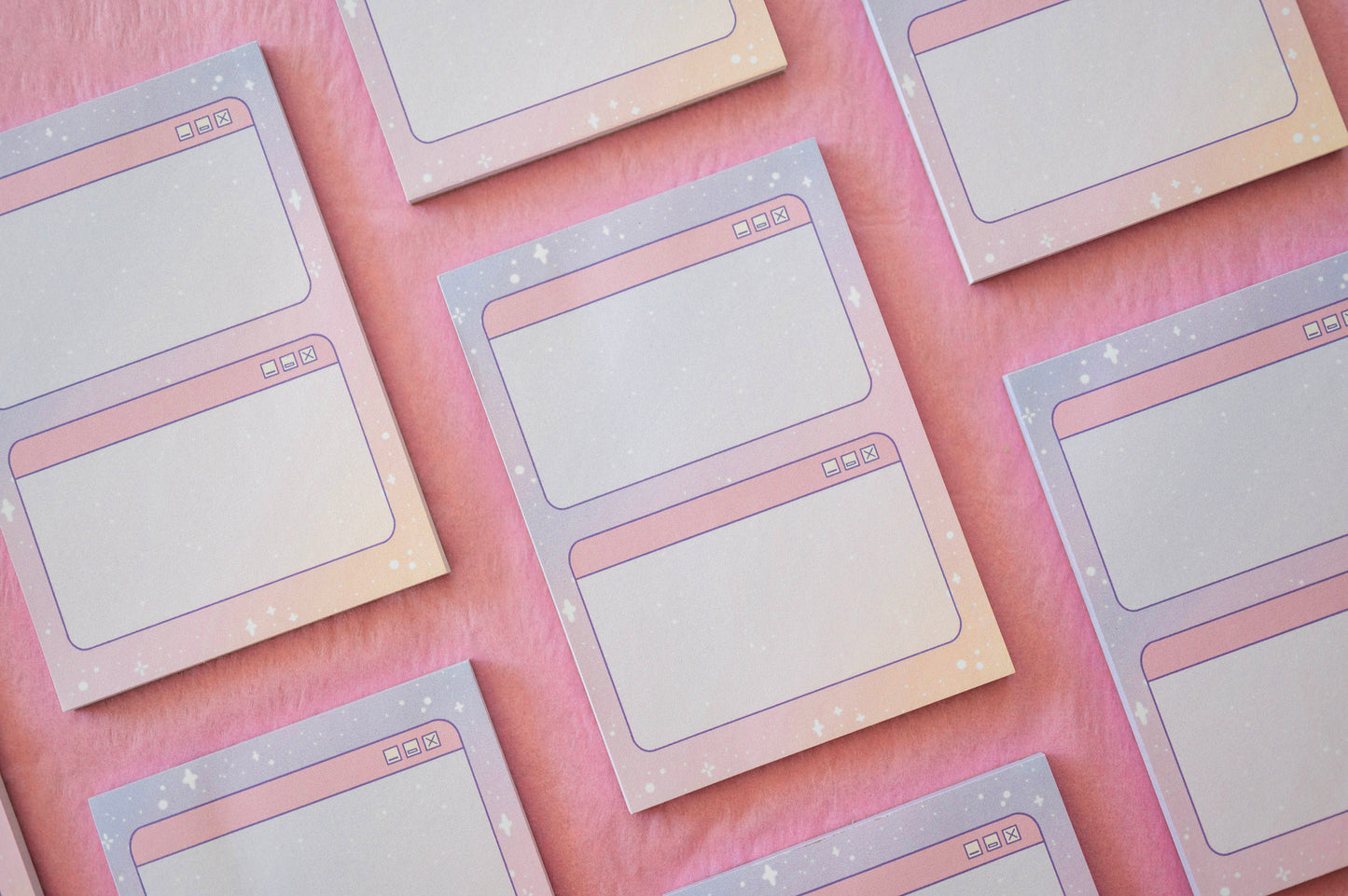 Bloc-Notes Mignon "Retro Dream Sky" de 50 feuilles au format A6