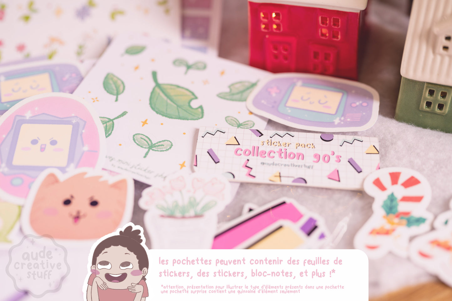 Pochette Surprise Papeterie Mignonne – Idée Cadeau Originale pour Fans de Bullet Journal
