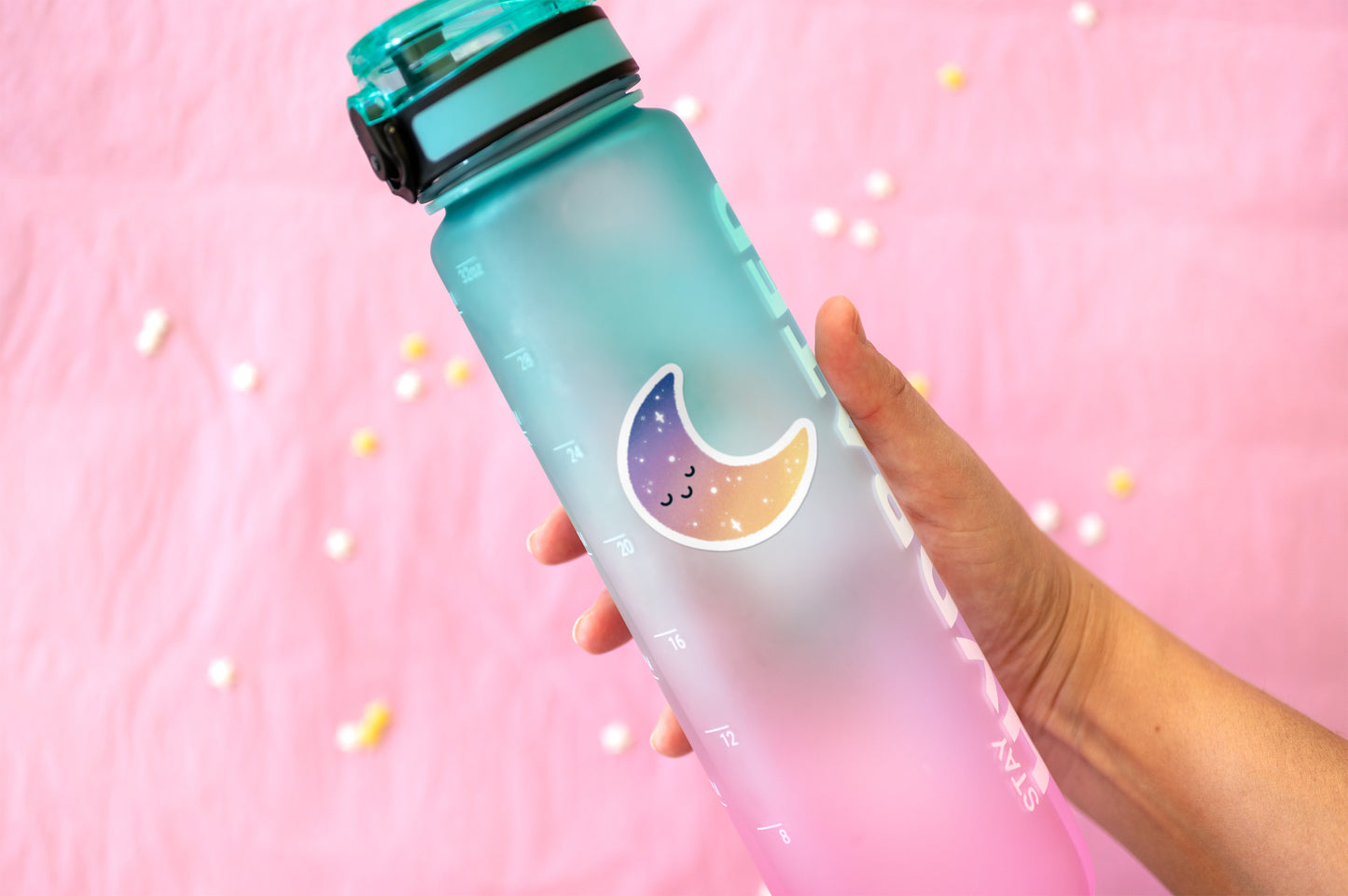 Sticker Kawaii Lune "Dreamy Sky"