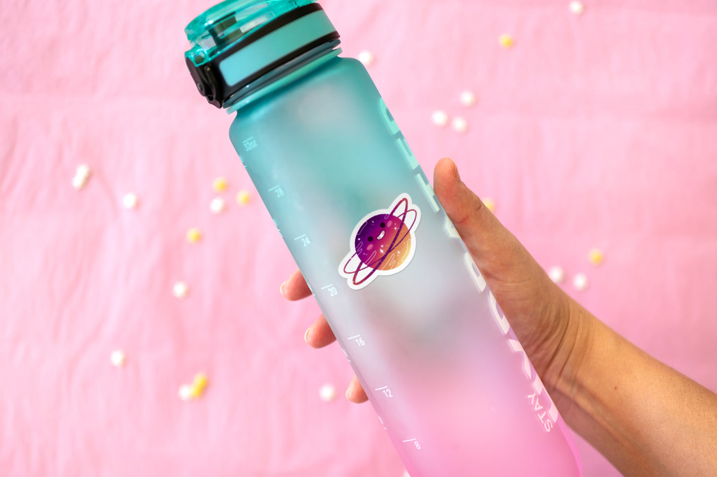 Sticker Kawaii Planète "Dreamy Sky"