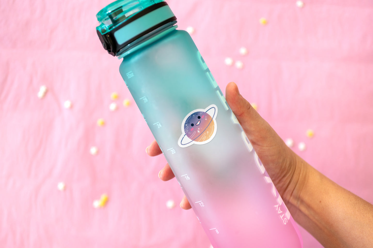 Sticker Kawaii Planète "Dreamy Sky"