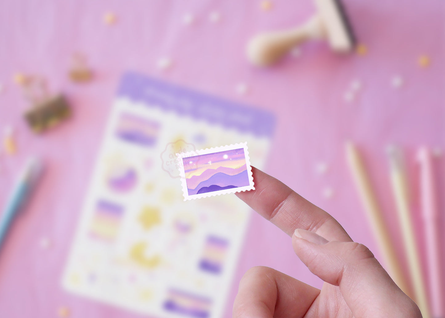 Stickers Journaling Thème Rêverie