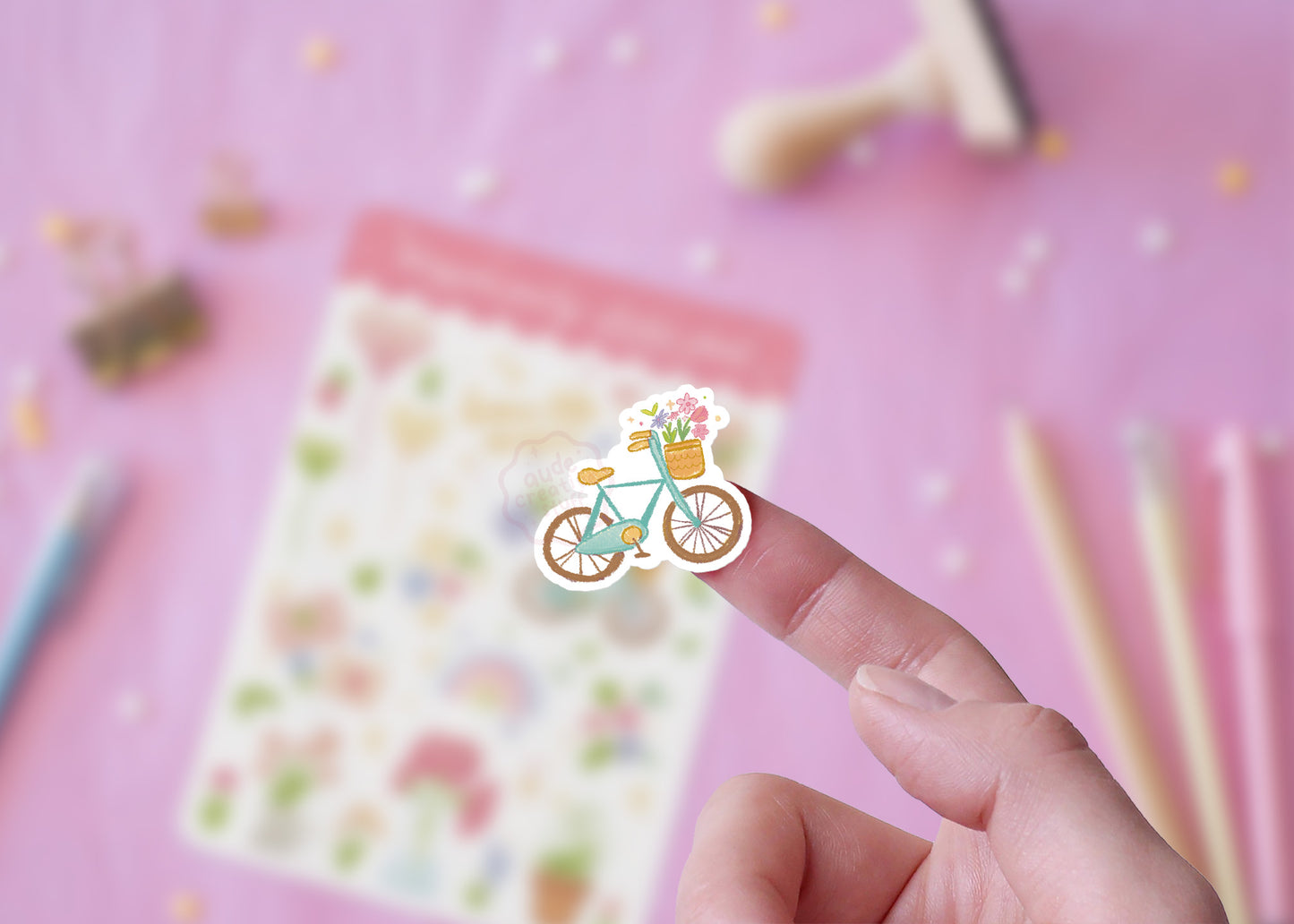Stickers Journaling Thème Fête des Mères