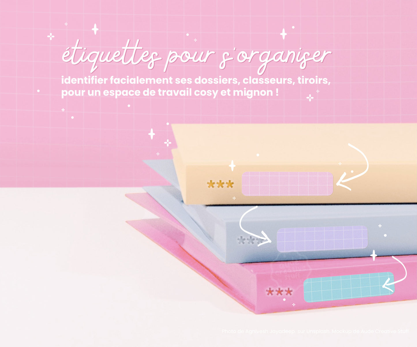 Étiquettes Autocollantes Colorées pour organiser ses dossiers