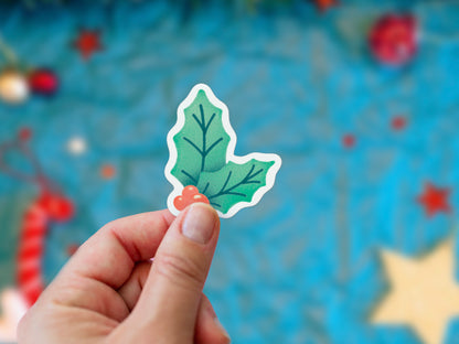 Lot 7 Stickers Mignons de Noël