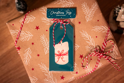Etiquettes de Noël à accrocher à vos paquets cadeaux