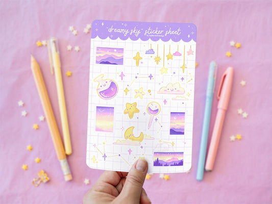 Stickers Journaling Thème Rêverie