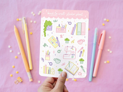 Stickers Journaling Thème Activités Artistiques